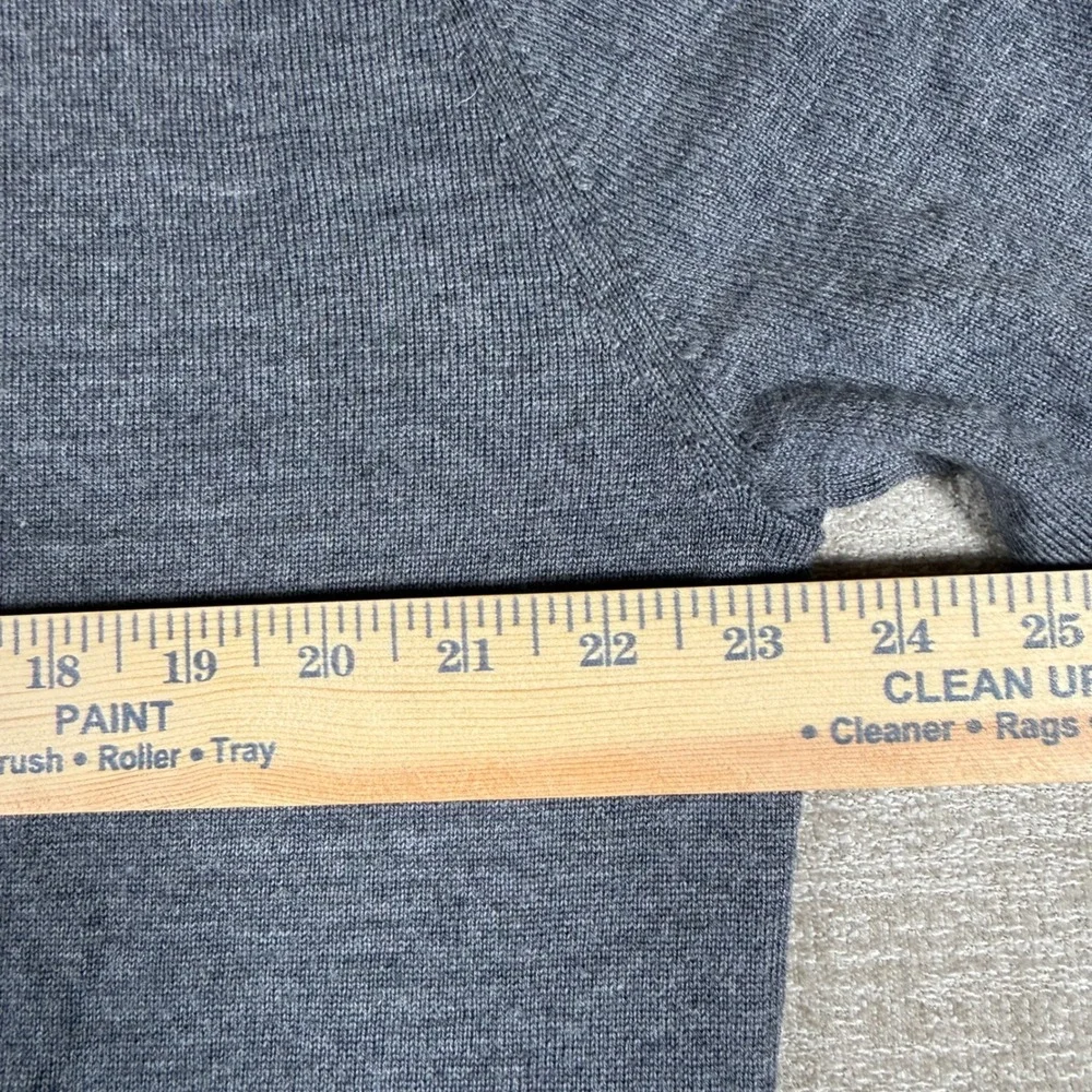 2 Pack Lot!  Jos. A. Bank V-Neck Sweater Mens XXL Navy Grey 100% Merino Wool